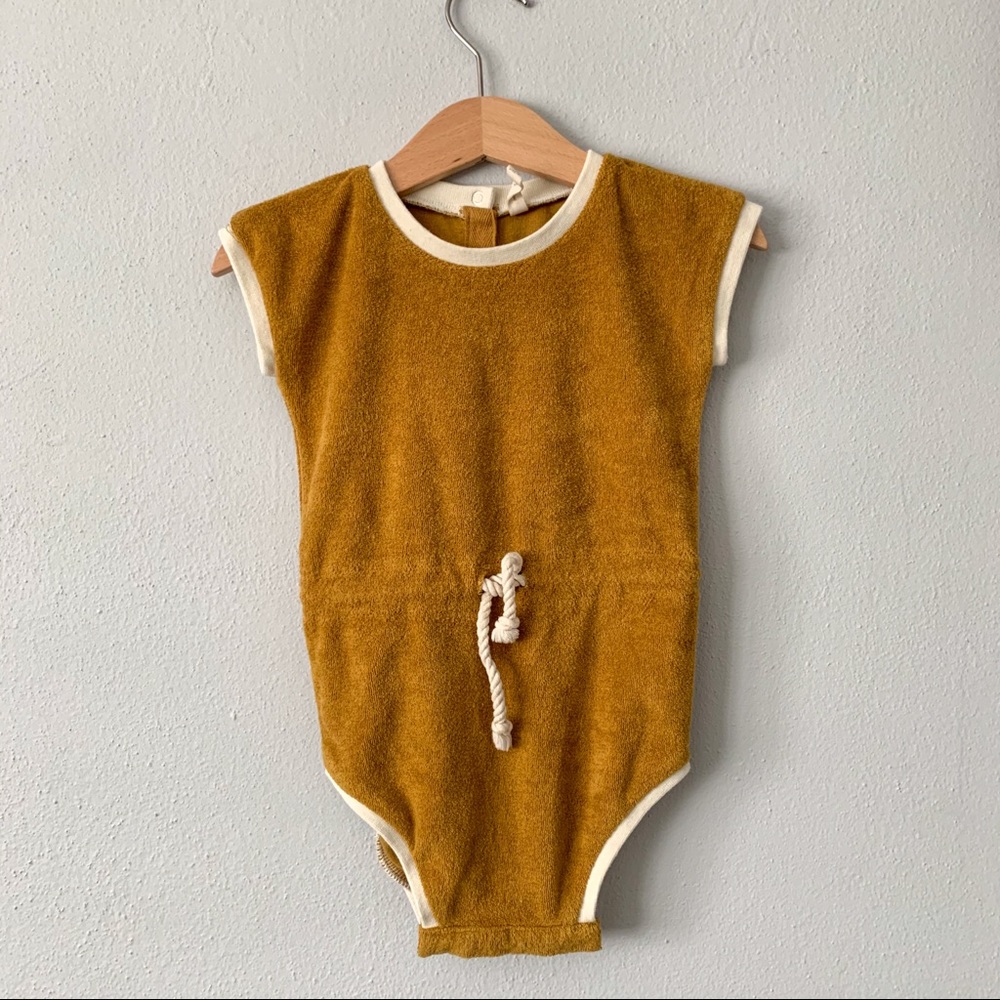 Quincy Mae Retro Terry Romper